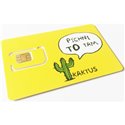 SIM karta Kaktus (T-Mobile) s kreditem 100 Kč