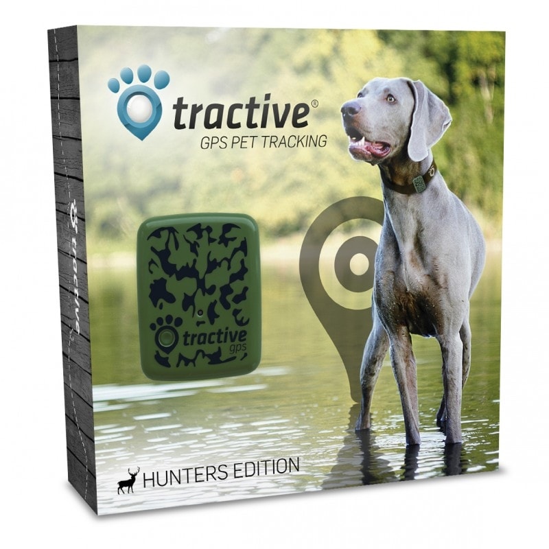 Tractive GPS Tracker pro psy a kočky Hunter´s edition
